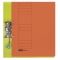 Dosar cu capse Elba Smart Eyelet A4 1/1, carton manila 250g/mp, Blue Angel, capacitate 200 file, diverse culori portocaliu